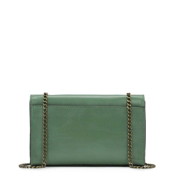 PATRICIA NASH FILAGREE GIADA LEATHER CROSSBODY SHOULDER SAGE GREEN TOOLED NWT - Picture 4 of 4